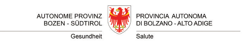 logo provincia di bolzano salute